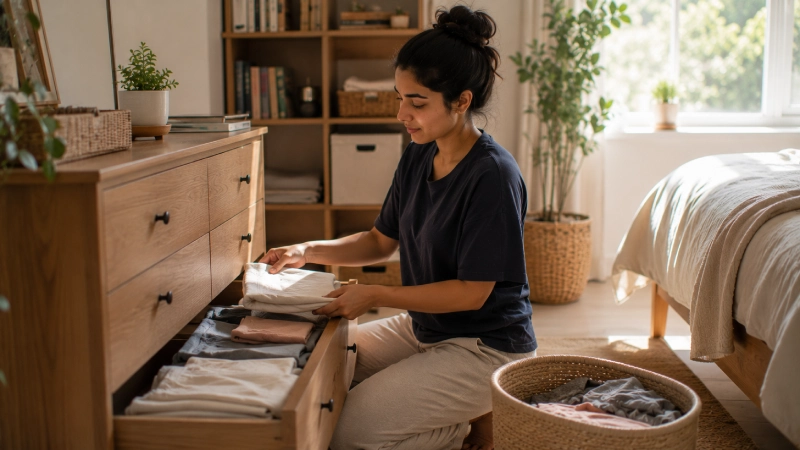 decluttering