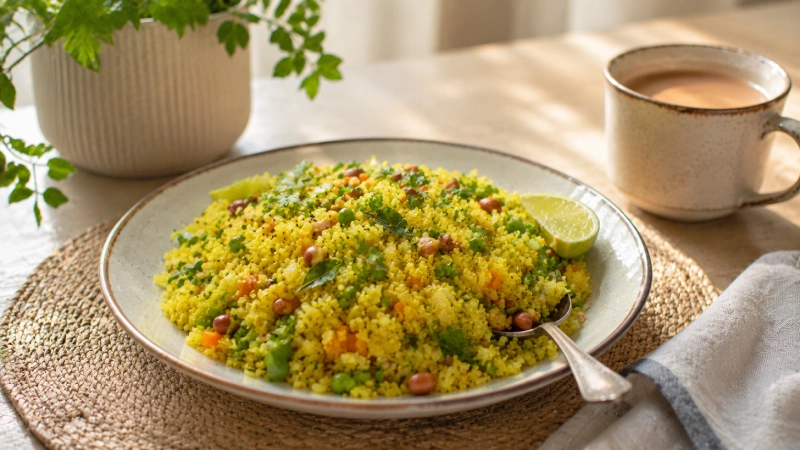 Healthy Indian breakfast