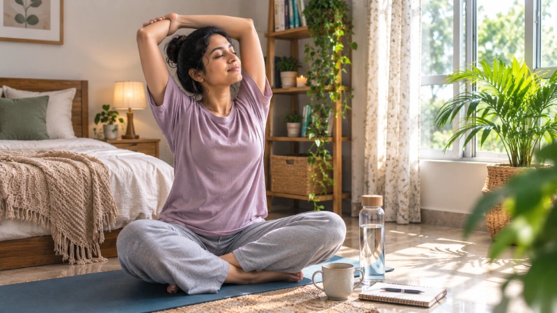 10-minute self-care routine for busy women that works self-care routine