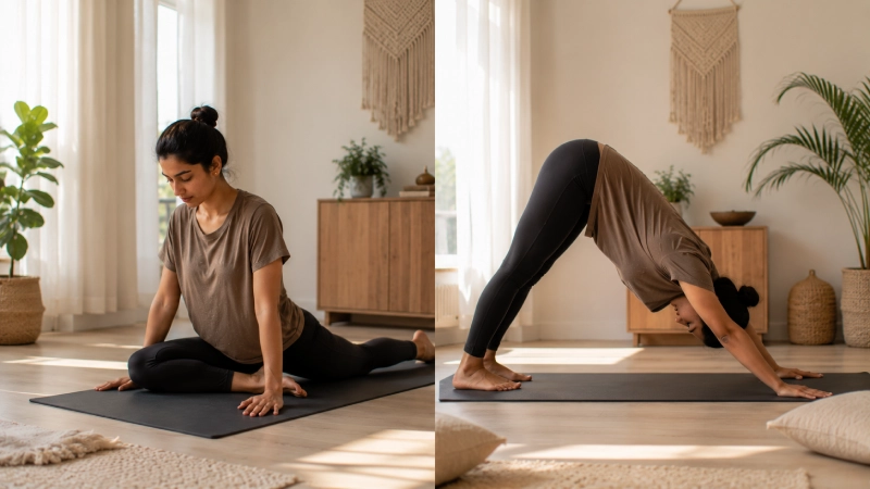 yoga and stretching routine for people who sit all day yoga