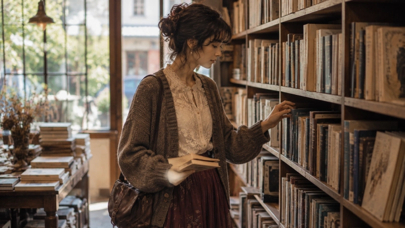 poetcore, lace, and romance: why feminine fashion is coming back Poetcore
