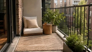 small balcony