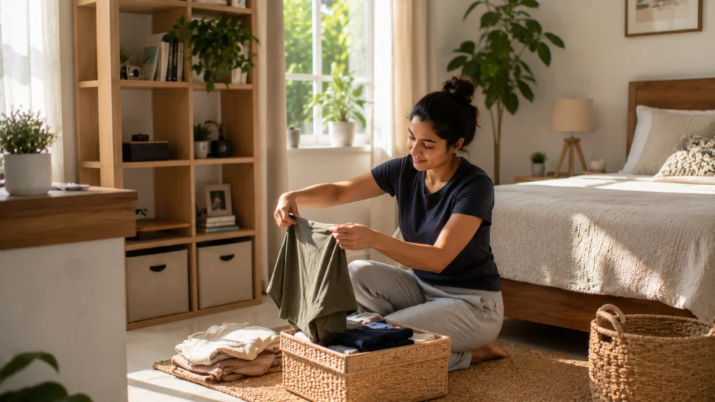 decluttering