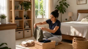 decluttering